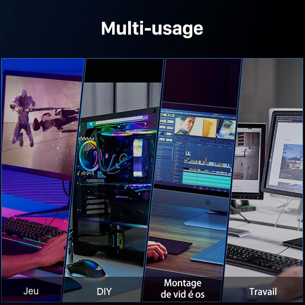 SSD Interne fanxiang 512Go NVMe M.2 2280 PCIe Gen3 x 4 - 3200Mo/s - S501Q