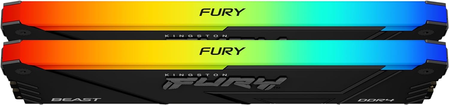 RAM  Kingston FURY 16Go (2x8Go) 3200Mhz DDR4 - DIMM AMD - RGB